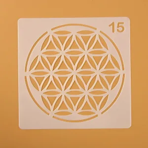 Pochoir Fleur De Vie