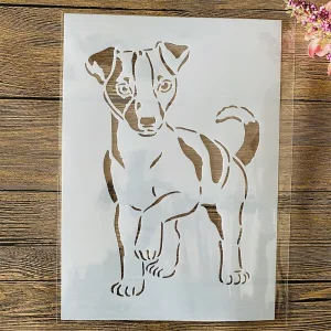 Pochoir Peinture Murale Jack Russel
