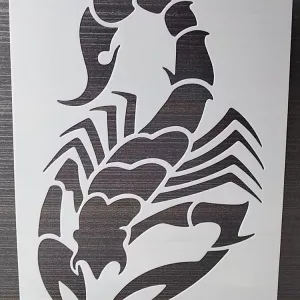Pochoir Peinture Murale Scorpion