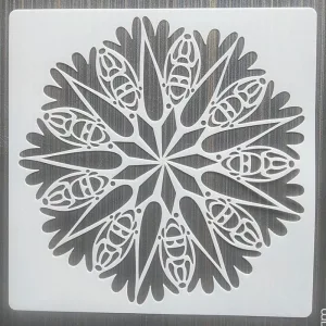 Pochoir Mandala Tribu
