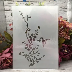 Pochoir Fleur Printemps