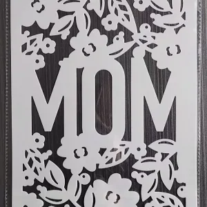 Pochoir Fête De Mère Mom