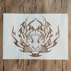 Pochoir Peinture Murale Tigre