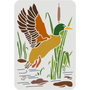 Pochoir Canard Sauvage