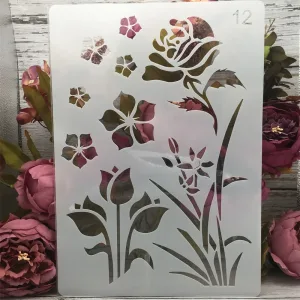 Pochoir Thème Jardin