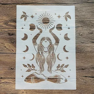 Pochoir Hippie